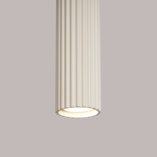 Lampe suspendue KARBON 1 beige