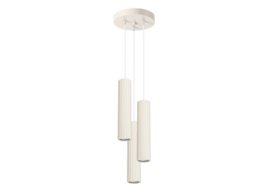 Lampe suspendue KARBON 3P beige