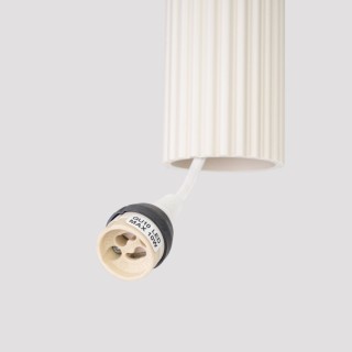 Lampe suspendue KARBON 3P beige