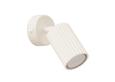 Applique KARBON beige avec interrupteur