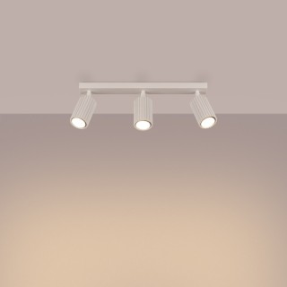 Plafonnier KARBON 3L beige