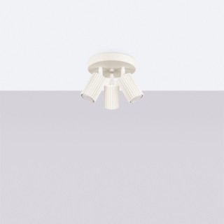 Plafonnier KARBON 3P beige