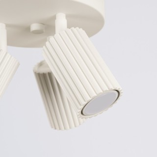 Plafonnier KARBON 3P beige