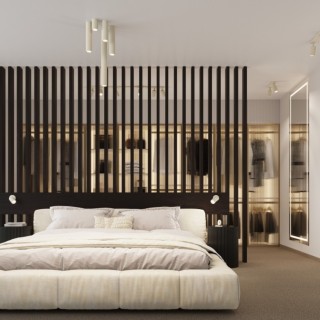 Plafonnier KARBON 4 beige