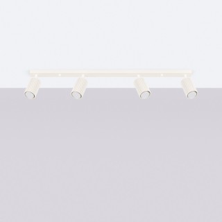 Plafonnier KARBON 4L beige