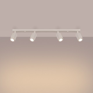 Plafonnier KARBON 4L beige