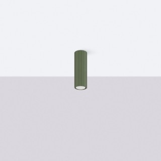 Plafonnier KARBON 20 vert olive