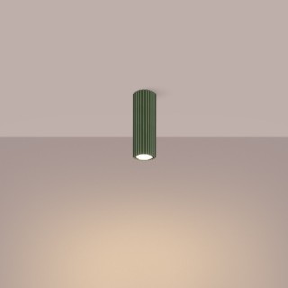 Plafonnier KARBON 20 vert olive