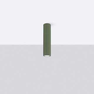 Plafonnier KARBON 30 vert olive