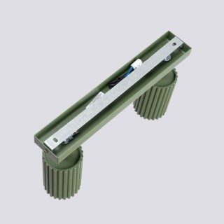 Plafonnier KARBON 2 vert olive