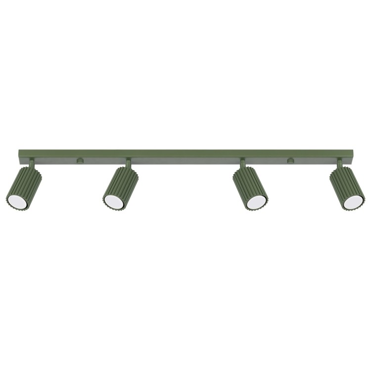 Plafonnier KARBON 4L vert olive