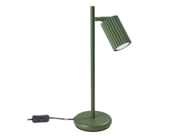 Lampe à poser KARBON vert olive