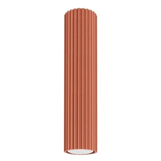 Plafonnier KARBON 30 rouge ocre