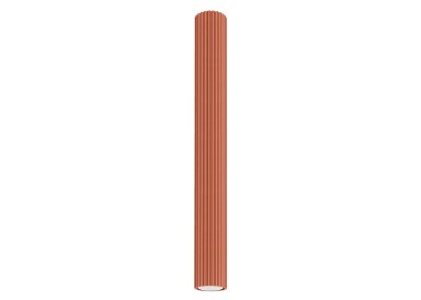 Plafonnier KARBON 60 rouge ocre