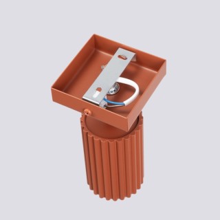 Applique KARBON rouge ocre