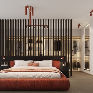 Applique KARBON rouge ocre