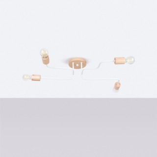 Lustre TIMBO 4 blanc