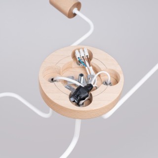 Lustre TIMBO 4 blanc