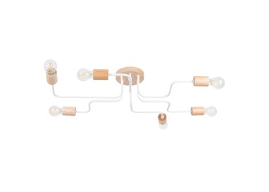 Lustre TIMBO 6 blanc