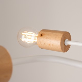 Lustre TIMBO 6 blanc