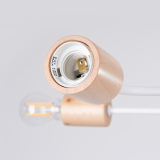 Lustre TIMBO 6 blanc