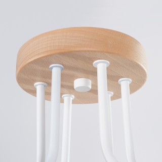 Lustre TIMBO 6 blanc