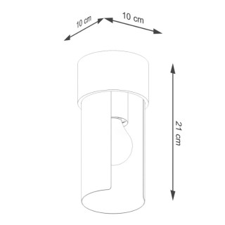 Plafonnier FLASH blanc