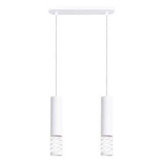 Lampe suspendue LAMI 2 blanc