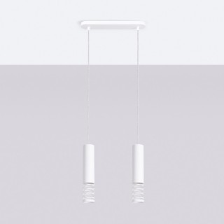 Lampe suspendue LAMI 2 blanc