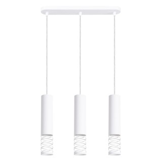 Lampe suspendue LAMI 3L blanc