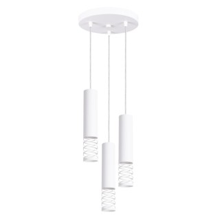 Lampe suspendue LAMI 3P blanc