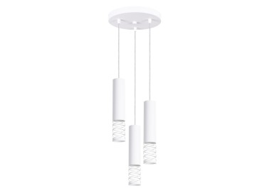 Lampe suspendue LAMI 3P blanc