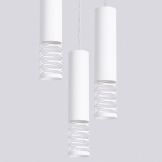 Lampe suspendue LAMI 3P blanc