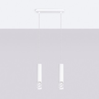 Lampe suspendue LIRO 2 blanc