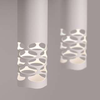 Lampe suspendue LIRO 2 blanc