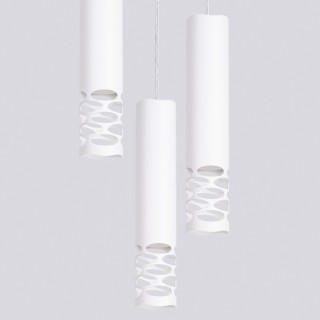 Lampe suspendue LIRO 3P blanc