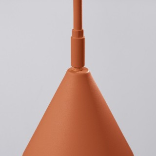 Applique NOX rouge ocre