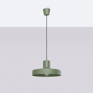 Lampe suspendue BILO vert olive