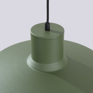 Lampe suspendue BILO vert olive