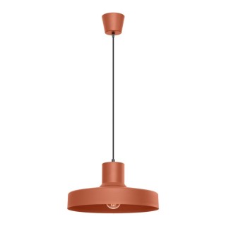 Lampe suspendue BILO rouge ocre