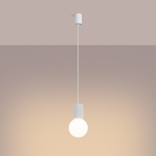 Lampe suspendue HALO 1 blanc