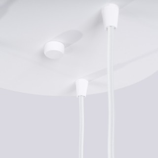 Lampe suspendue HALO 3P blanc
