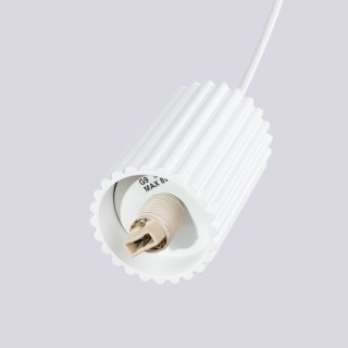 Lampe suspendue HALO 3P blanc