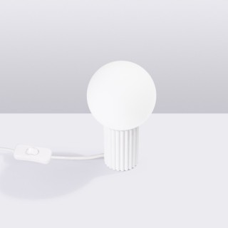 Lampe à poser HALO blanc