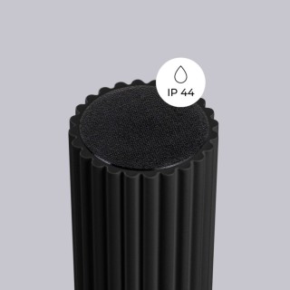 Plafonnier HALO noir IP44