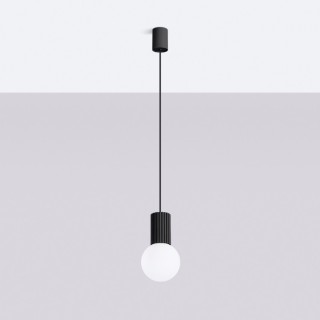 Lampe suspendue HALO 1 noir