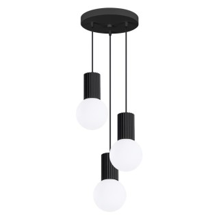 Lampe suspendue HALO 3P noir