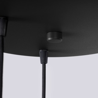 Lampe suspendue HALO 3P noir