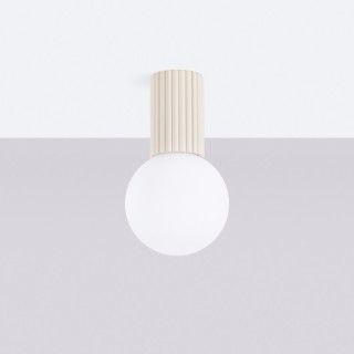 Plafonnier HALO beige IP44