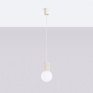 Lampe suspendue HALO 1 beige